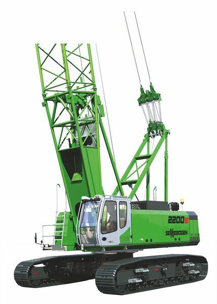 sennebogen 2200 e - Van Haut NV Vakwerkgiekkranen