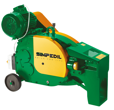 SIMPEDIL snijmachine - Van Haut NV Betonstaalverwerking