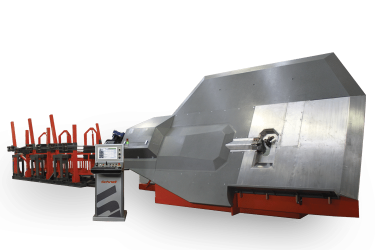 Schnell Coil 20 automatic stirrup bender - Van Haut NV Betonstaalverwerking