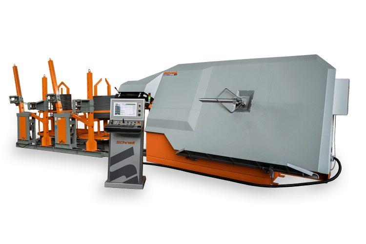 Schnell Formula 14 automatic stirrup bender - Van Haut NV Betonstaalverwerking
