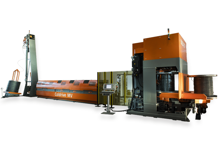 Schnell cold rolling line Coldrive 4MV - Van Haut NV Draad Trekken