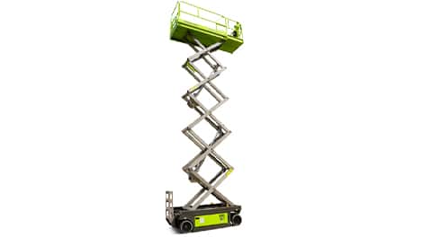 Zoomlion ZS1012AC Li Render - Van Haut NV Schaarliften op banden