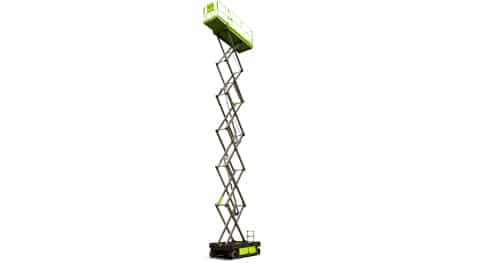 Zoomlion ZS1412AC Li Render - Van Haut NV Schaarliften op banden