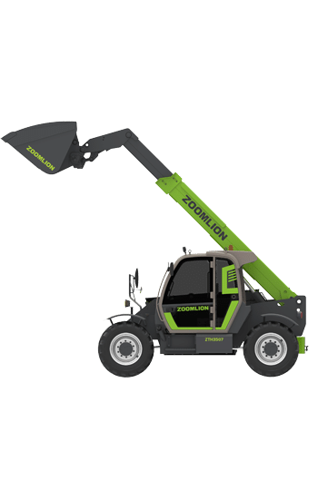 Zoomlion ZTH3507 Render - Van Haut NV Vaste Verreikers