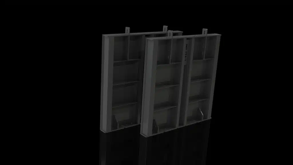 3a030f4m l shape extender 100cm - Van Haut NV Moules béton