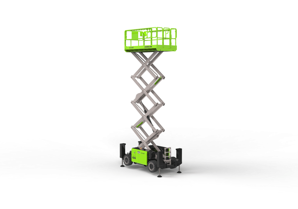 Zoomlion ZS1018ERT elektrische ruwterrein schaarhoogwerker